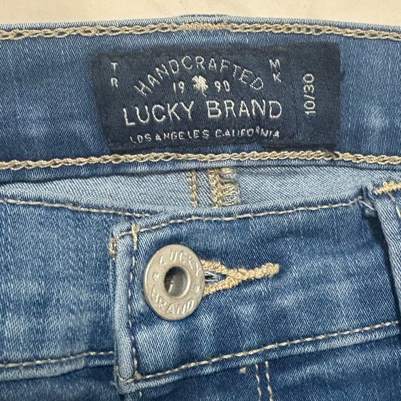 Lucky Brand Blue Skinny Jeans with Stretch - Picture 3 of 6